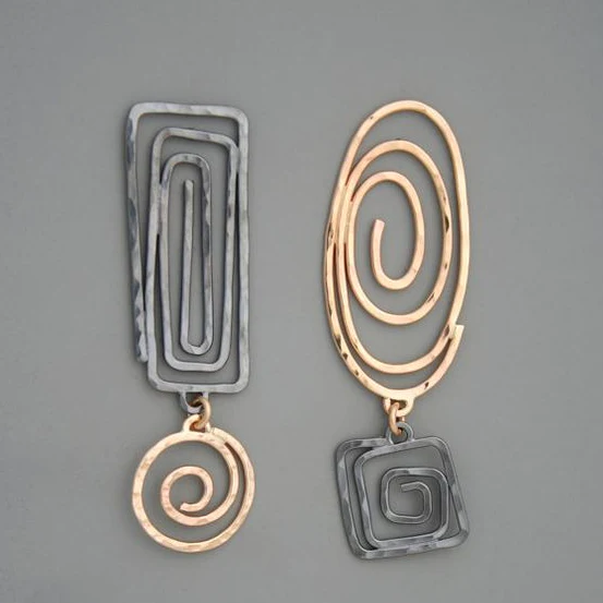 Charm - Vintage Spiral Earrings Omelia&Oliver Jewels
