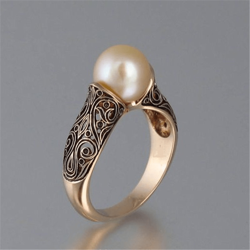 Charm - Vintage Pearl Ring Omelia&Oliver Jewels