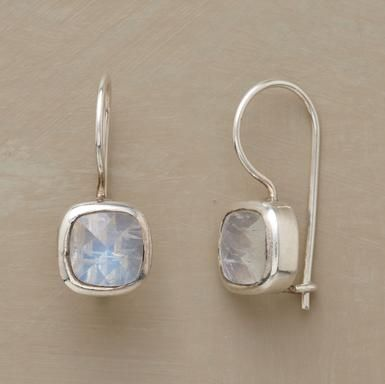 Timeless Moonstone Cubic Earrings Omelia&Oliver Jewels