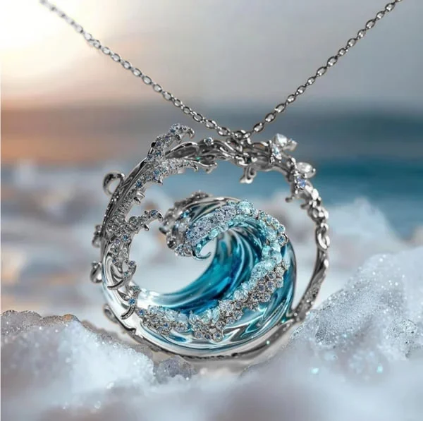 Ocean's Promise Necklace Omelia&Oliver Jewels