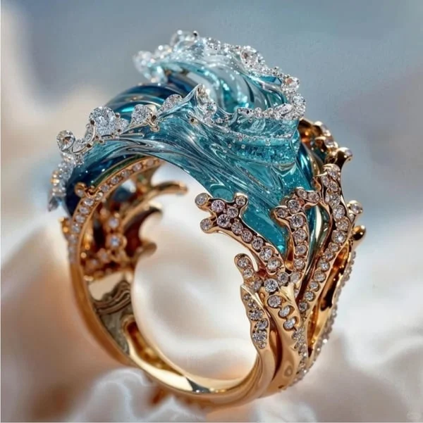 Ocean's Promise Ring Omelia&Oliver Jewels