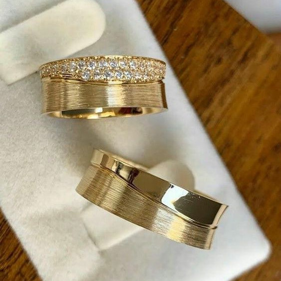 Sparkle - Vintage Gold Ring Omelia&Oliver Jewels