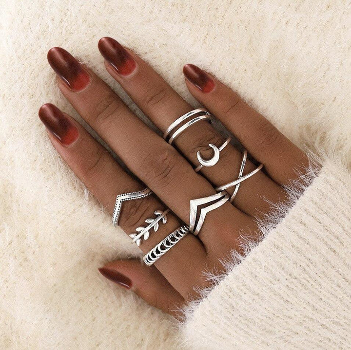 Unique Premium Ring Set Omelia&Oliver Jewels