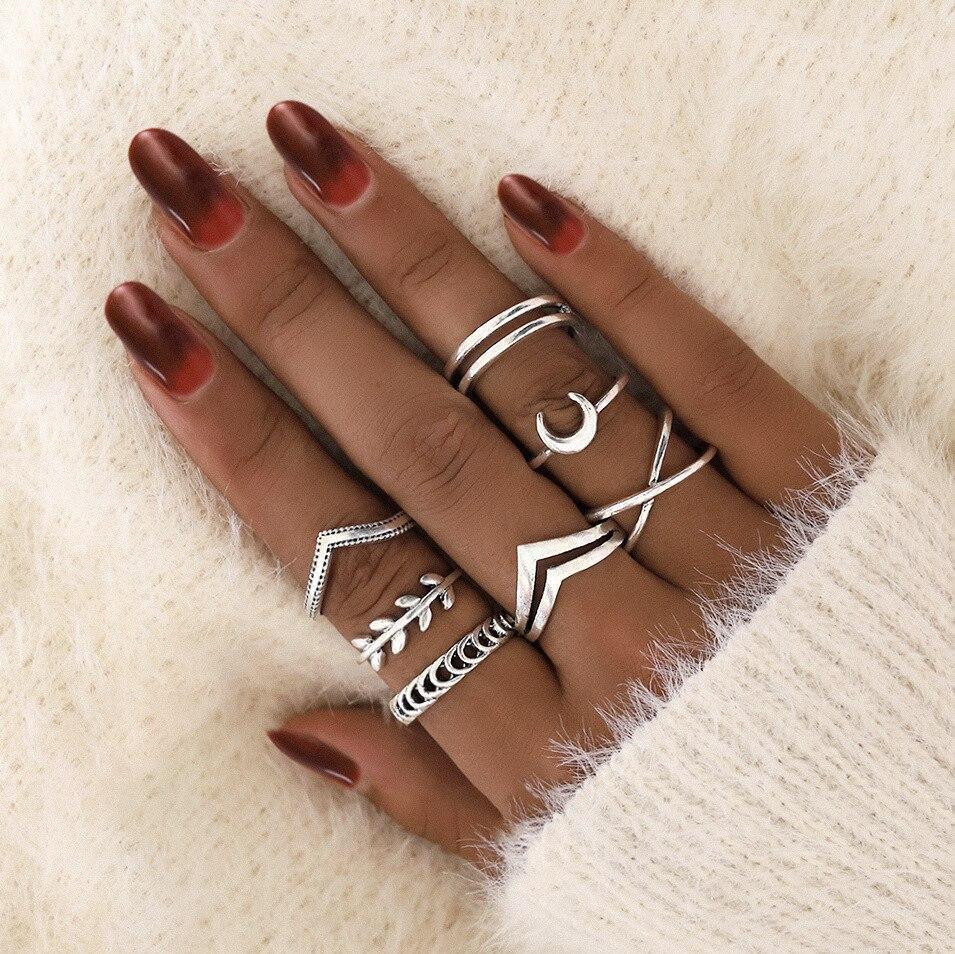 Vintage Unique Ring Set Omelia&Oliver Jewels