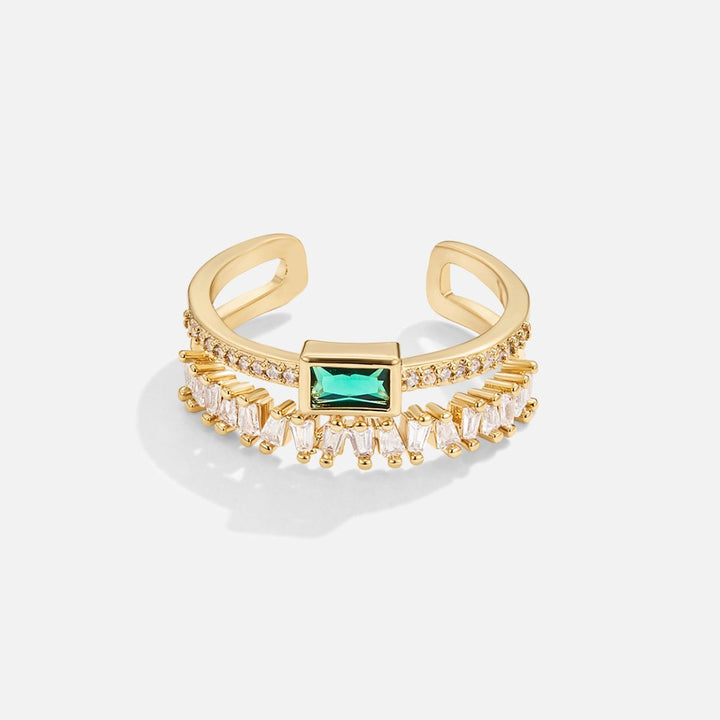 Bliss - Layered Crystal Ring