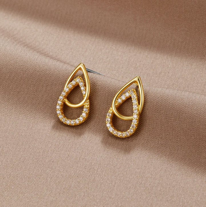 Lin Teardrop Link Earrings