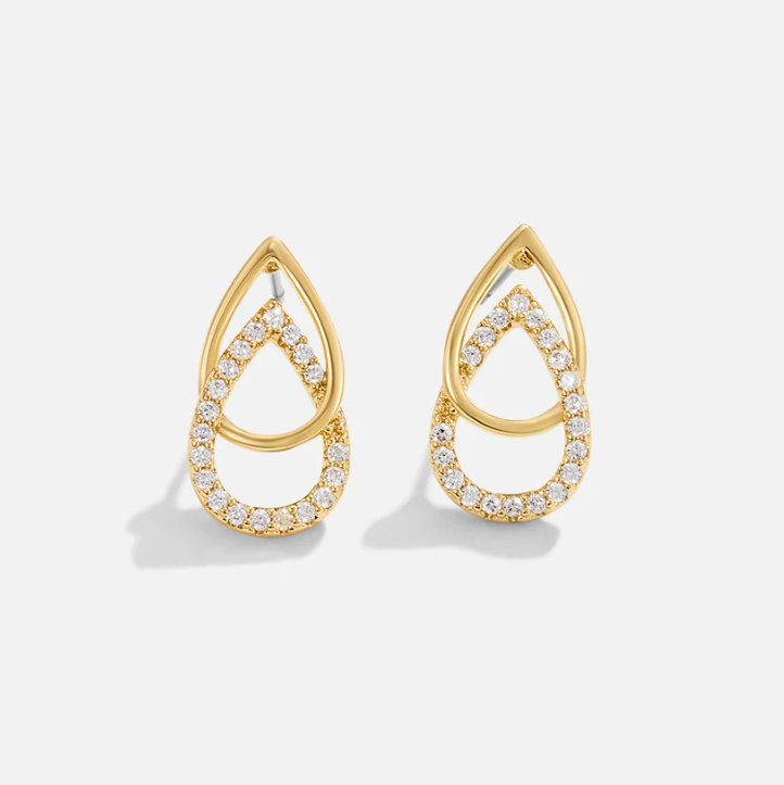 Lin Teardrop Link Earrings