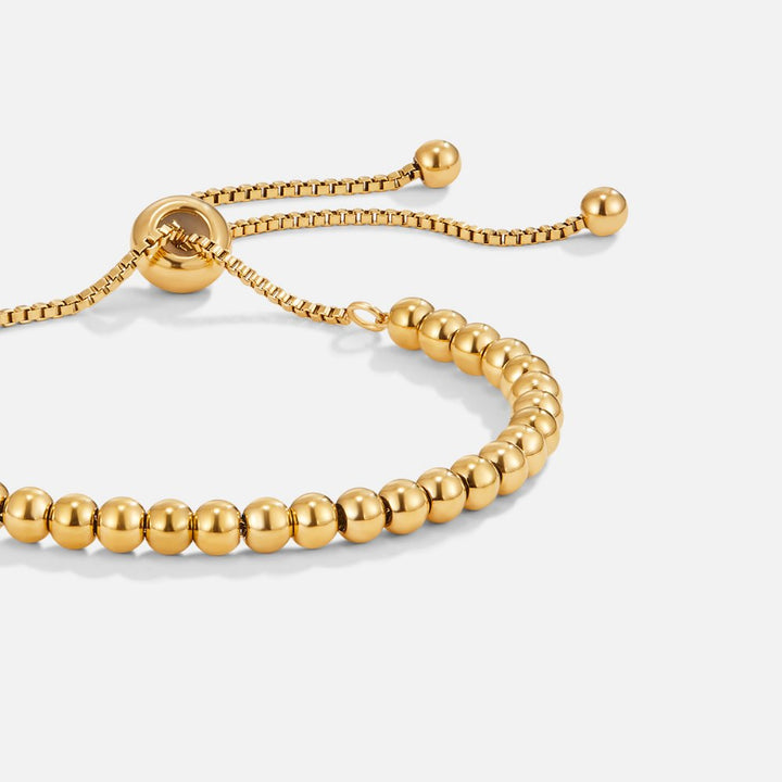 Nila Beaded Gold Bracelet