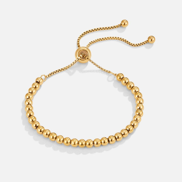 Nila Beaded Gold Bracelet