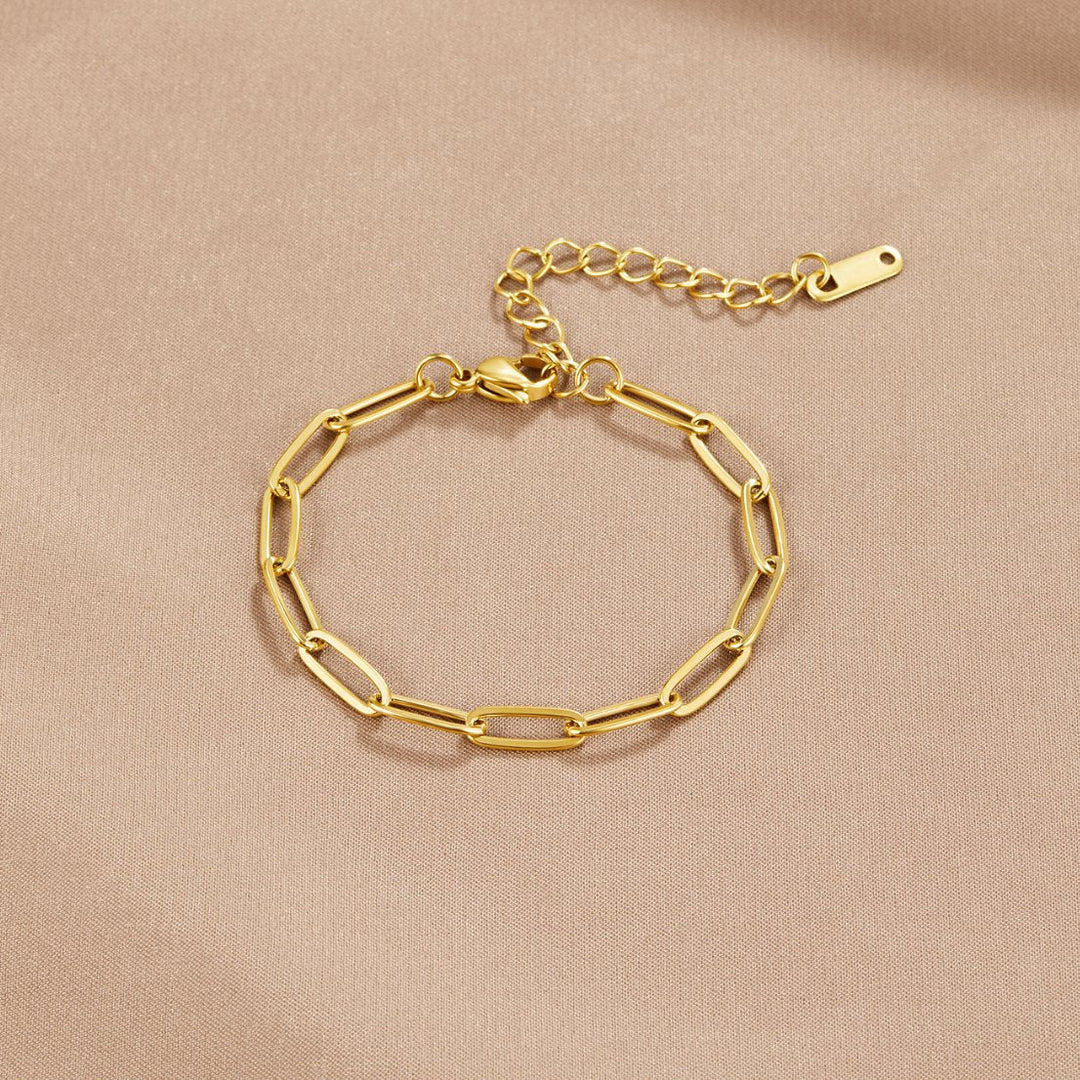 Clip Gold Bracelet