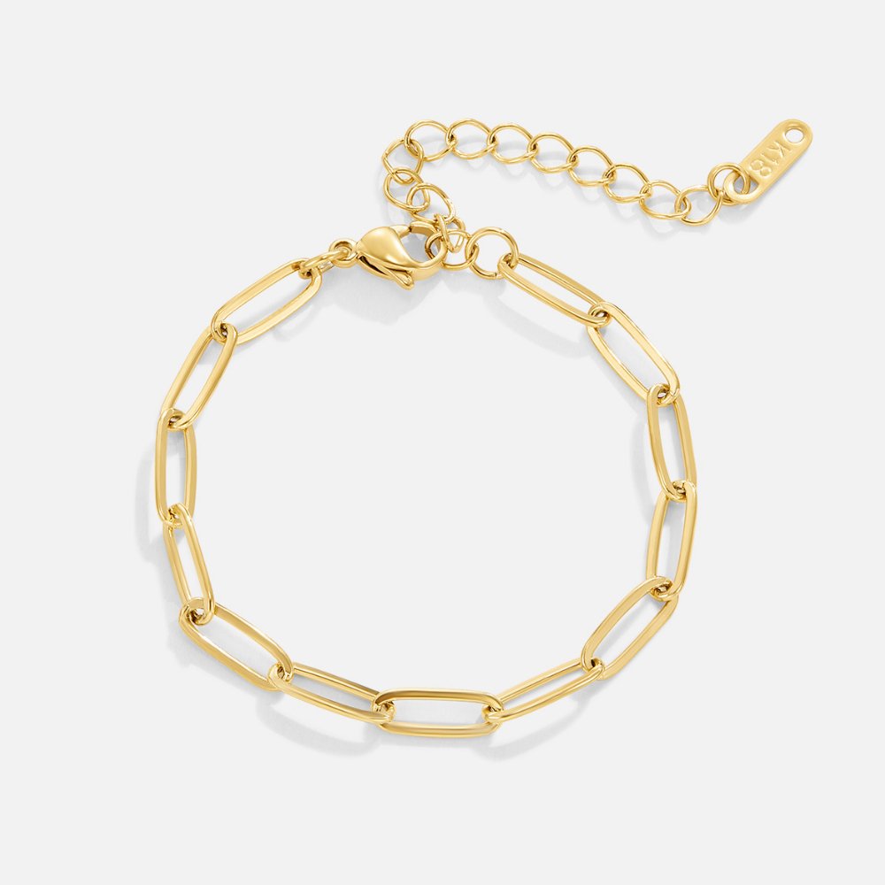 Clip Gold Bracelet