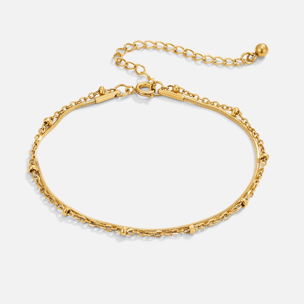 Pia Gold Layered Bracelet