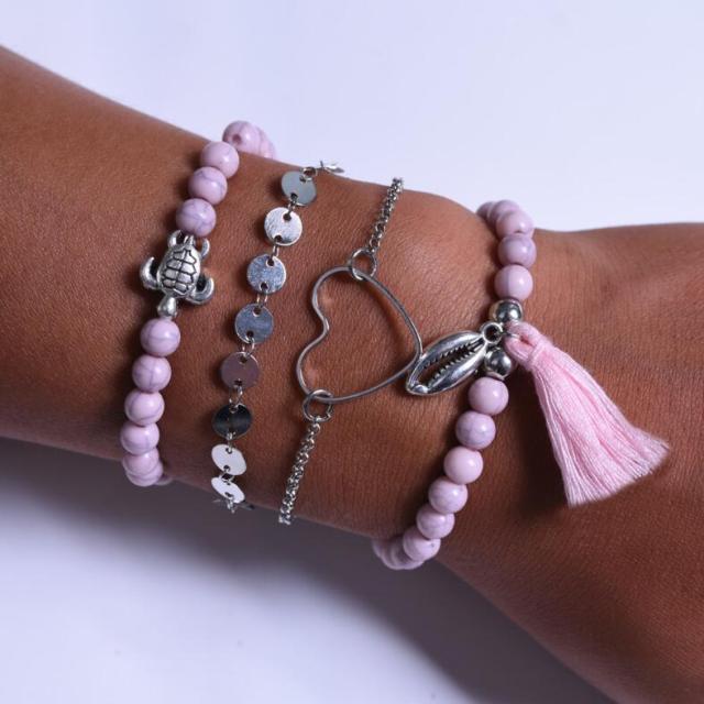 Joy - Unique 5 Pack Premium Bracelets Omelia&Oliver Jewels