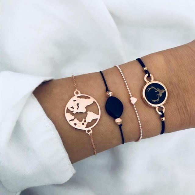Joy - Unique 5 Pack Premium Bracelets Omelia&Oliver Jewels