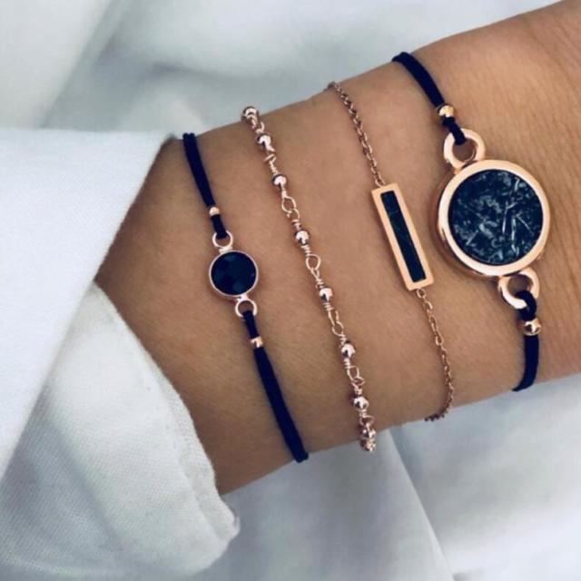 Joy - Unique 5 Pack Premium Bracelets Omelia&Oliver Jewels