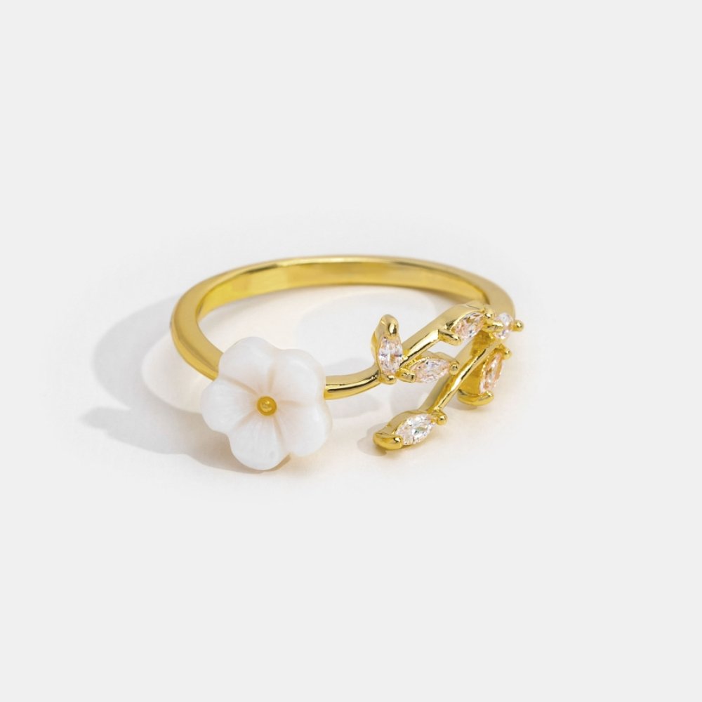 Rise - White Blossom Ring